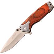 MTech A1175BR Pakkawood Linerlock Knife A/O