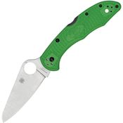 Spyderco 88FPGR2 Salt 2 Lockback Knife Green Handles