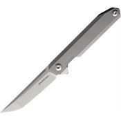 SRM 1161 1161 Tanto Framelock Knife Satin Handles