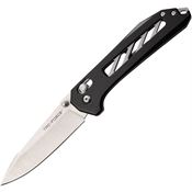 Tac Force 1035S TF1035S Rapid Lock Satin Folding Knife Black Handles