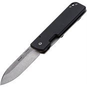 Boker Plus 01BO465 Lancer 42 Framelock Knife Black Handles