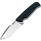 Boker 02BA402 Bison G10 Fixed Blade Knife Black Handles