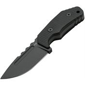 Boker Plus 02BO033 Little Dvalin Fixed Blade Knife Black Handles