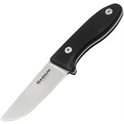 Boker Magnum 02RY173 Kid's Knife II Satin Fixed Blade Knife Black Handles