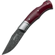 Boker 111025DAM Durand Lockback Knife Red