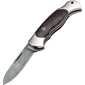 Boker 112202DAM Scout Lockback Knife Curly Birch