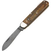 Boker 117030DAM Hunter Lockback Knife Curly Birch