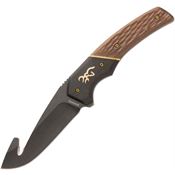 Browning 0396B Hunter Fixed Blade Guthook