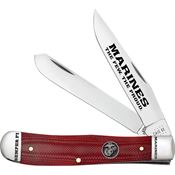 Case 13197 USMC Trapper Red G10