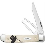 Case 27610 Golfer's Tool Natural Bone