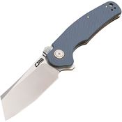 CJRB 1904RGYF Crag Stonewashed Linerlock Knife Blue/Gray Handles