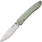 CJRB 1917NTG Ria Linerlock Knife Jade Handles