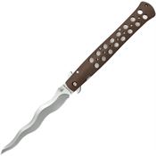 Cold Steel 26SXK6 Ti-Lite Kris Linerlock Knife Dark earth Handles