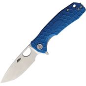 Honey Badger 1017 Medium Linerlock Knife Blue