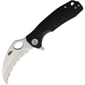 Honey Badger 1151 Small Claw Linerlock Knife Black
