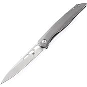 Kansept 1013A1 Lucky Star Framelock Knife Gray Handles