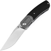 Kansept 2025A1 Reverie Framelock Knife Black Handles