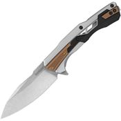 Kershaw 2095 Endgame Framelock Knife Gray/Black Handles