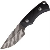 S-TEC 226145 Tactical Camo Fixed Blade Knife Black Handles