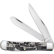 Case 50953 Desert Storm Trapper Nat Bone