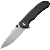 Civivi 2102C Brazen Linerlock Knife Black Handles