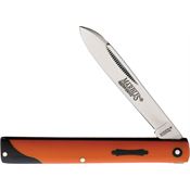 Marbles 594 Doctor'S Finish Knife Black/Orange Handles