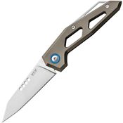 MKM EGTBR Edge Slipjoint Titanium Bronze