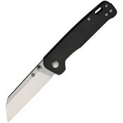 QSP 130E Penguin Linerlock Knife Black Carbon Fiber Handles