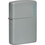 Zippo 19990 Classic Flat Gray Logo