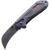 Smith's Sharpeners 51240 Edge Work-Site Framelock Knife Black Handles