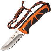 Adventure Medical 01401022 Stoke Linerlock Knife BLACK/ORANGE Handles