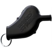 All Weather Safety Whistle 6BK Windstorm Safety Whistle Blk