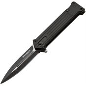 Boker Magnum 01LL312 Intricate Folder Two Tone Black Knife Black Handles