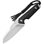 Civivi 2109C Kepler Satin Fixed Blade Knife Black Handles