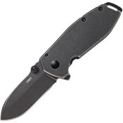 CRKT 2493 Squid Framelock Knife A/O Black Handles