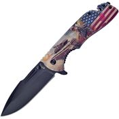 Frost FC126MA Military Linerlock Knife A/O