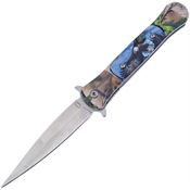 Frost FC91E Wildlife Linerlock Knife A/O Eagle