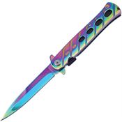 Frost IS005RB Milano Stiletto Linerlock Knife A/O