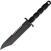 Jesse James 4TT Big Fixie Survival Black Talon Fixed Blade Knife Steel Hollow Handles