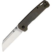 QSP 130F Penguin Linerlock Knife Brass
