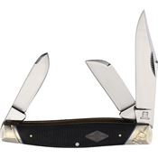 Rough Rider 2214 Stockman Black Micarta