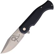 Tools for Gents 91808 Eastwood Linerlock Knife Black