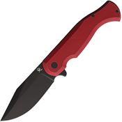 Tools for Gents 91835 TFG Eastwood Framelock Knife Red Handles