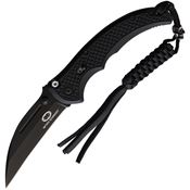 WithArmour 075BK Black Claw Linerlock Knife