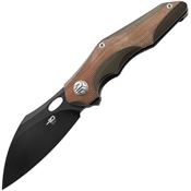 Bestech 2105F NOGARD Knife Ti Micarta