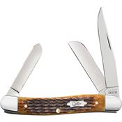 Case 52834 Stockman Antique Bone Rogers