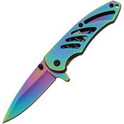 China Made 300523RB Spectrum Folding Knife Tini Handles
