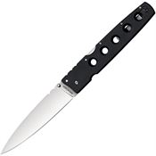 Cold Steel 11G6 Large Hold Out Lockback Knife Black Handles