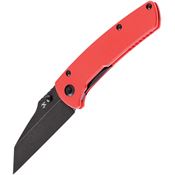 Kansept 1015B2 Main Street Black Knife Red Handles