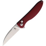 Kizer 3566N4 Sway Back Button Lock Red
